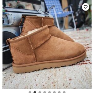 Ugg classic ultra mini boot, size 7